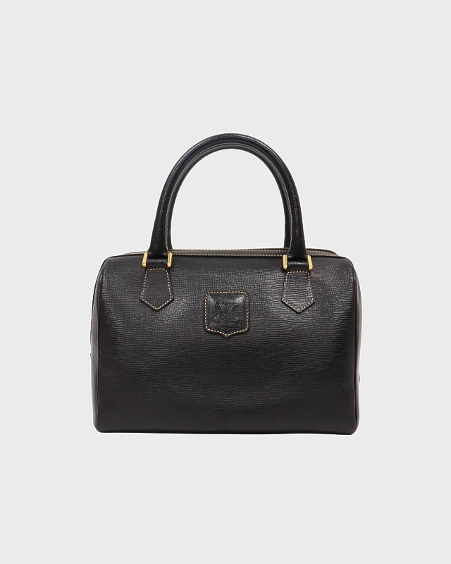 CELINE ブラゾン刻印ボストンバッグ | Hedy