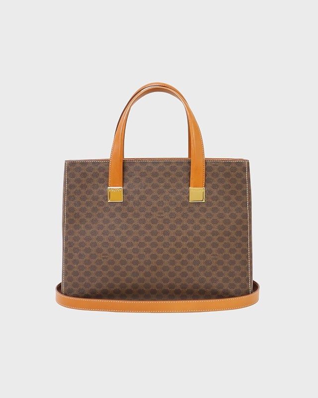 CELINE マカダム柄ロゴ金具2Wayバッグ | Hedy