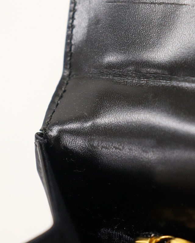 GIVENCHY ロゴ金具レザーハンドバッグ | Hedy