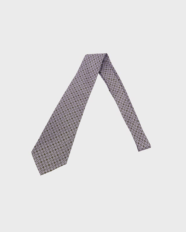 CHANEL COCOクローバーシルクネクタイ | Hedy