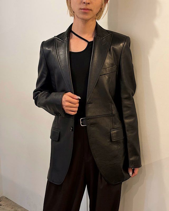 DOLCE&GABBANA 90sラムレザージャケット | Hedy