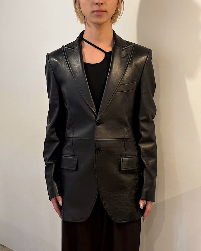 DOLCE&GABBANA 90sラムレザージャケット | Hedy