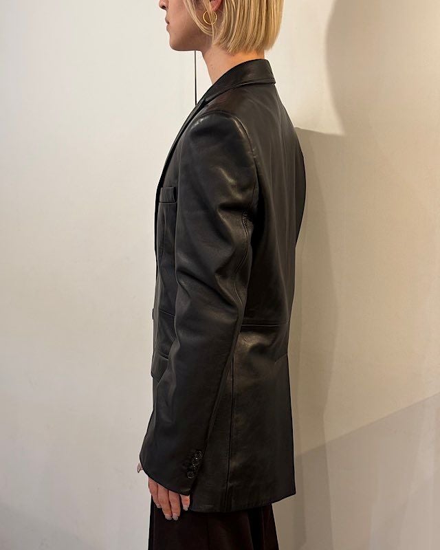 DOLCE&GABBANA 90sラムレザージャケット | Hedy