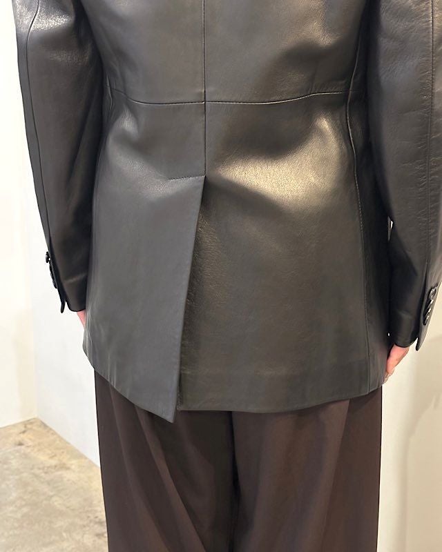 DOLCE&GABBANA 90sラムレザージャケット | Hedy