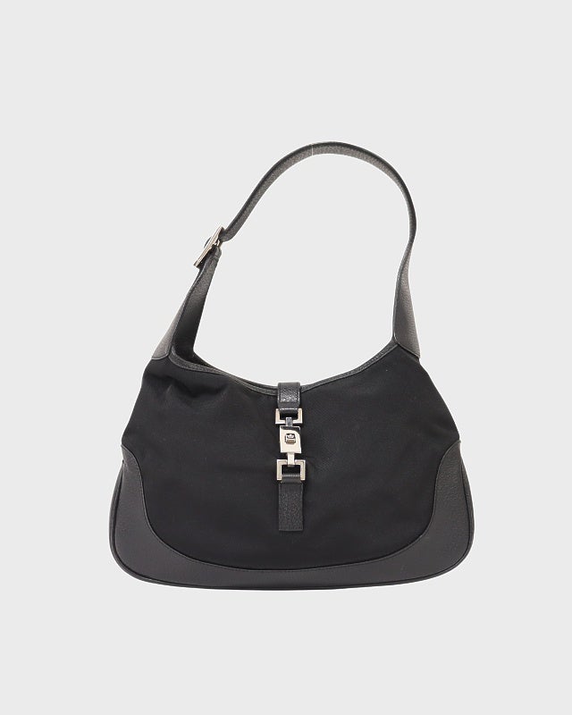 GUCCI ジャッキーナイロンハンドバッグ | Hedy