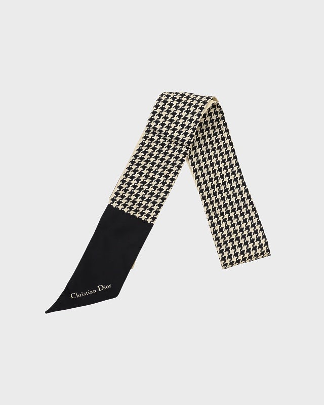 DIOR 千鳥柄スカーフ | Hedy