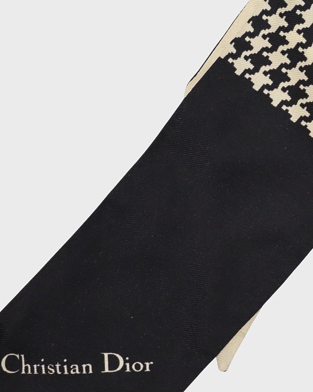 DIOR 千鳥柄スカーフ | Hedy