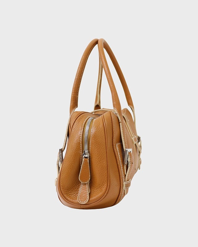 【希少・廃盤】ロエベ Senda センダ 本革ハンドバッグ コーヒービーン 美品 LOEWE センダ | Hedy