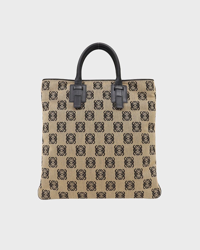 PRADA 三角ロゴ金具ナイロンレザートートバッグ | Hedy