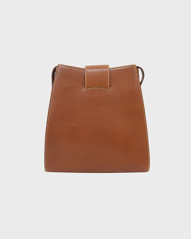 LOEWE ロゴ刻印ターンロックショルダーバッグ | Hedy