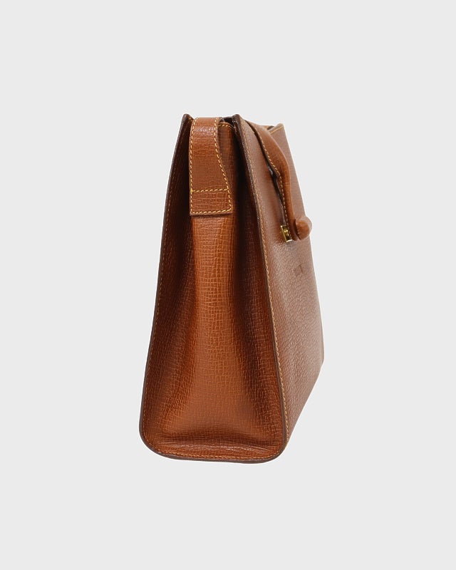 LOEWE ロゴ刻印ターンロックショルダーバッグ | Hedy