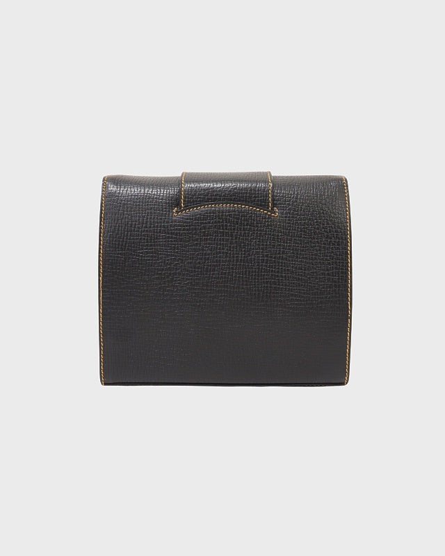 LOEWE ロゴ刻印ターンロックショルダーバッグ | Hedy