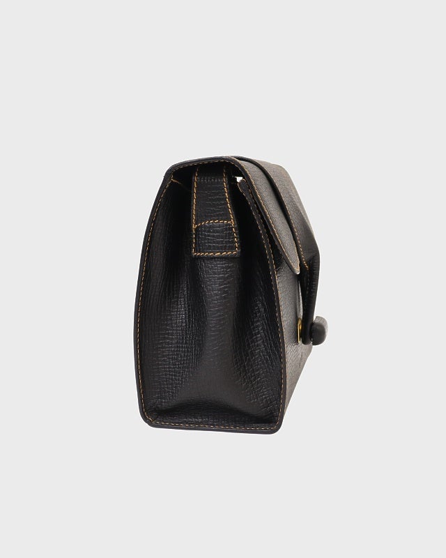 LOEWE ロゴ刻印ターンロックショルダーバッグ | Hedy