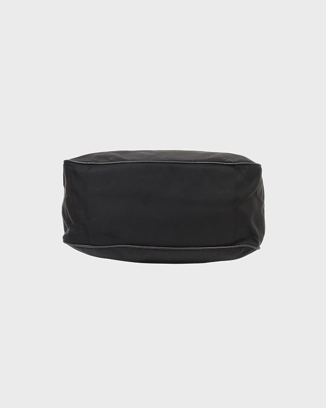 PRADA 三角ロゴ金具ナイロンレザーハンドバッグ | Hedy