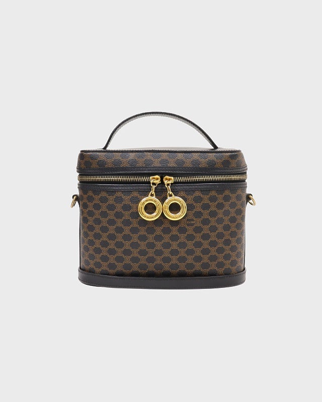 CELINE マカダム柄ミニボストンバッグ | Hedy