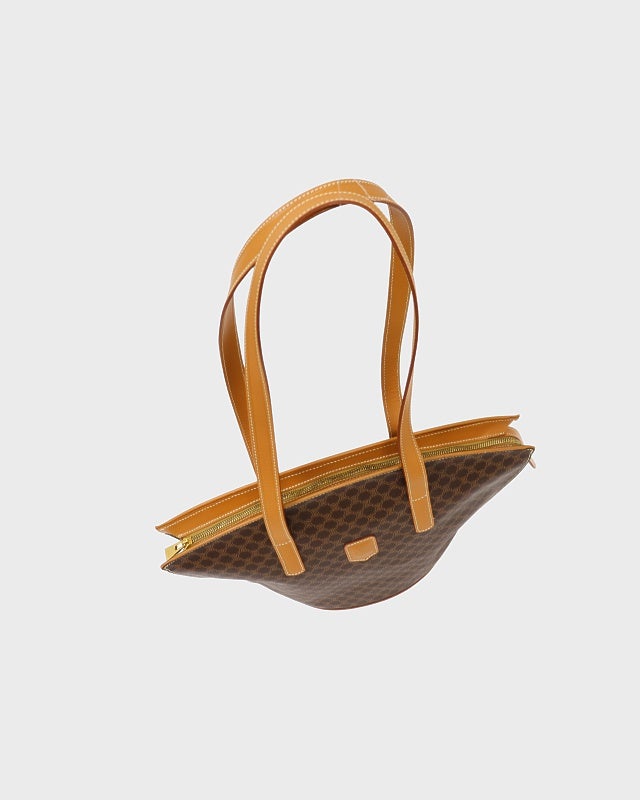 CELINE マカダム柄ブラゾン刻印トートバッグ | Hedy