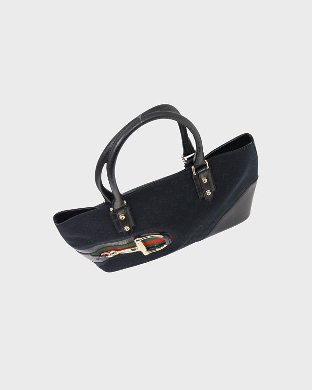 GUCCI GGキャンバスホースビットトートバッグ | Hedy