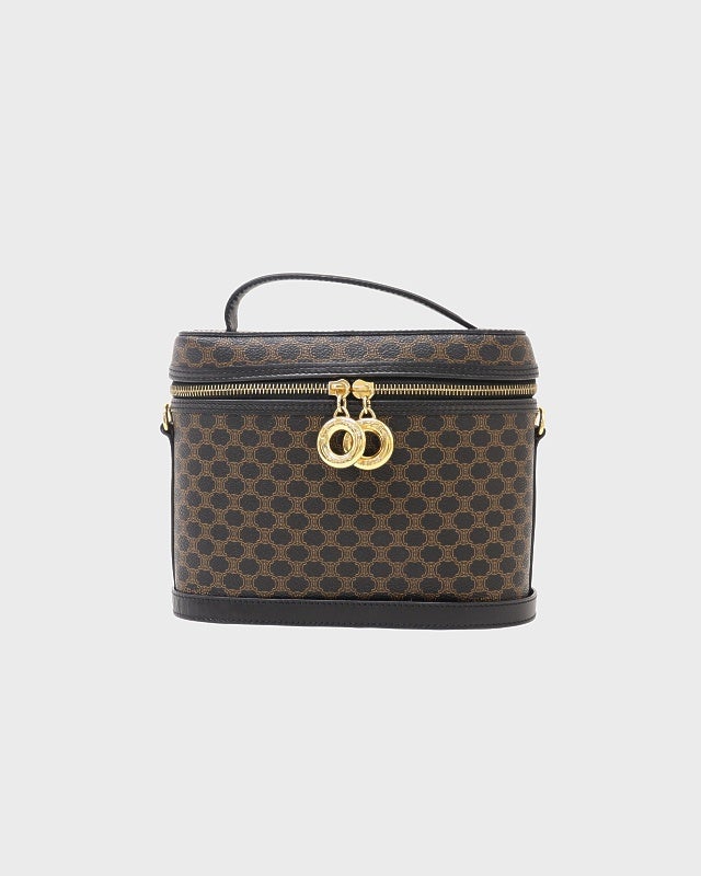 CELINE マカダム柄バニティ2Wayバッグ | Hedy