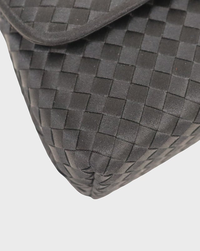 BOTTEGA VENETA イイントレチャートサテンミニショルダーバッグ | Hedy