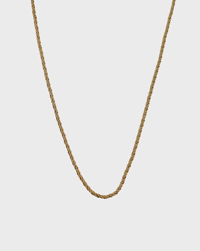 DIOR ツイストチェーンネックレス | Hedy