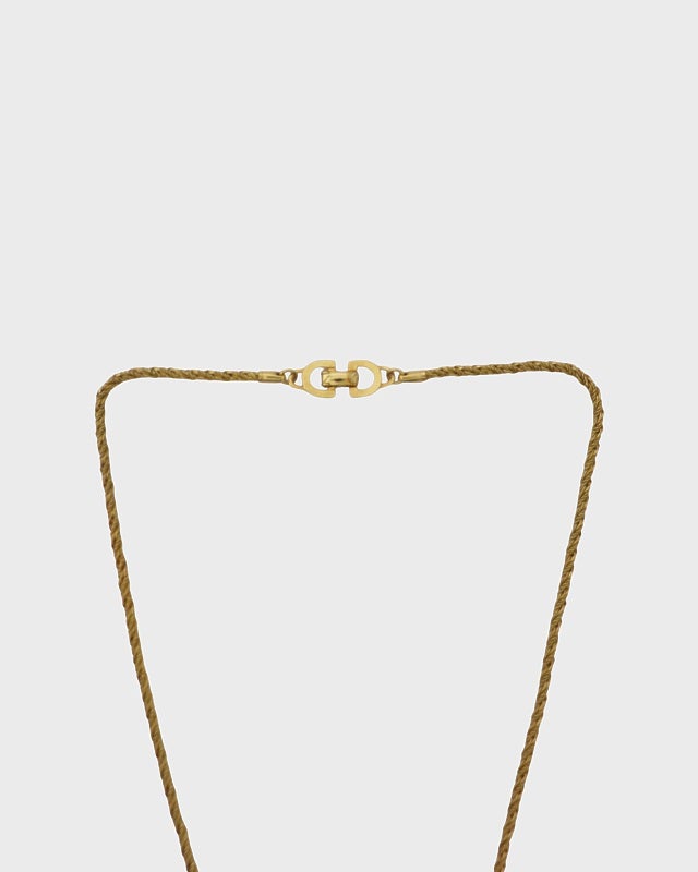 DIOR ツイストチェーンネックレス | Hedy