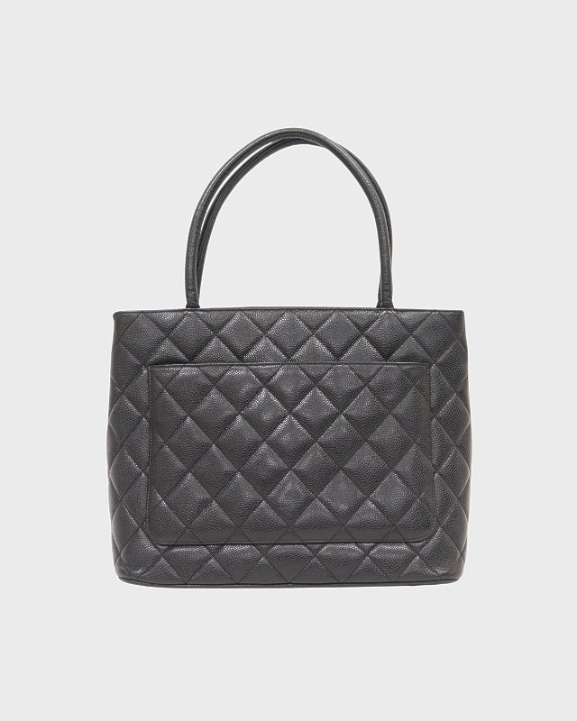 CHANEL キャビアスキン復刻トートバッグ | Hedy