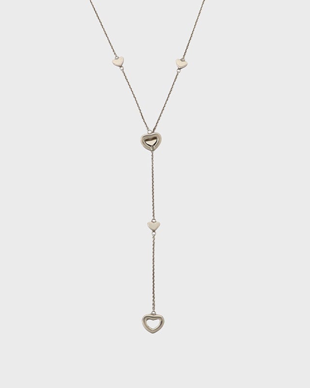 TIFFANY&CO. ハートリンクラリアットネックレス | Hedy