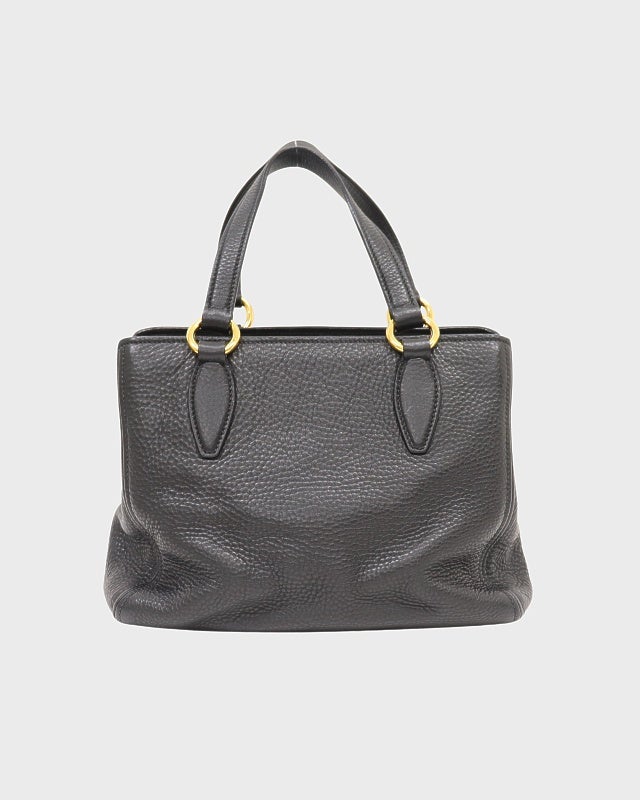 miu miu ロゴヴィッテロカリブレザー2Wayバッグ | Hedy