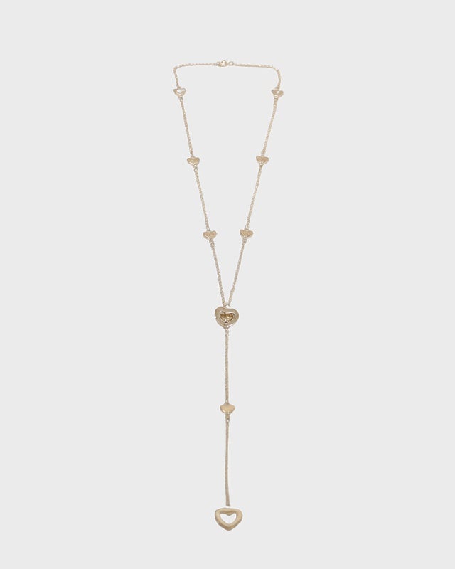 TIFFANY&CO. ハートリンクラリアットネックレス | Hedy