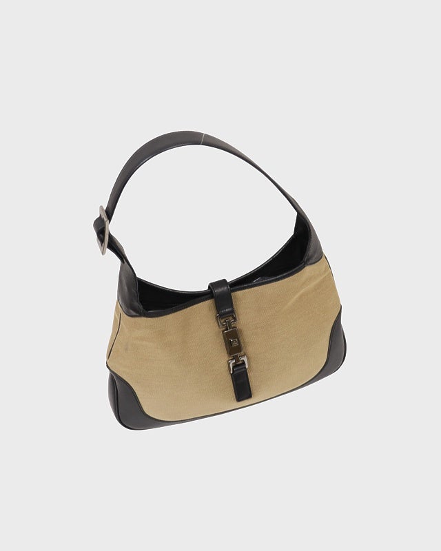 GUCCI ジャッキーキャンバスワンショルダーバッグ | Hedy
