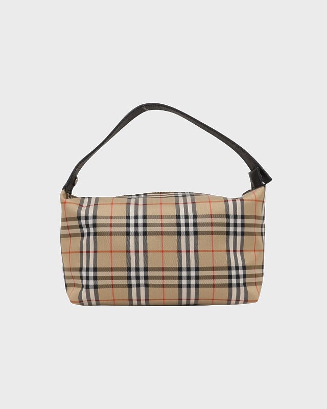 BURBERRY チェック柄ハンドバッグ | Hedy