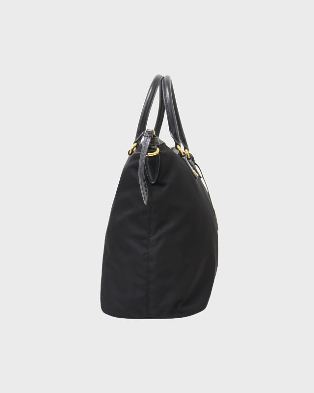 PRADA ロゴ金具ナイロンレザー2Wayバッグ | Hedy
