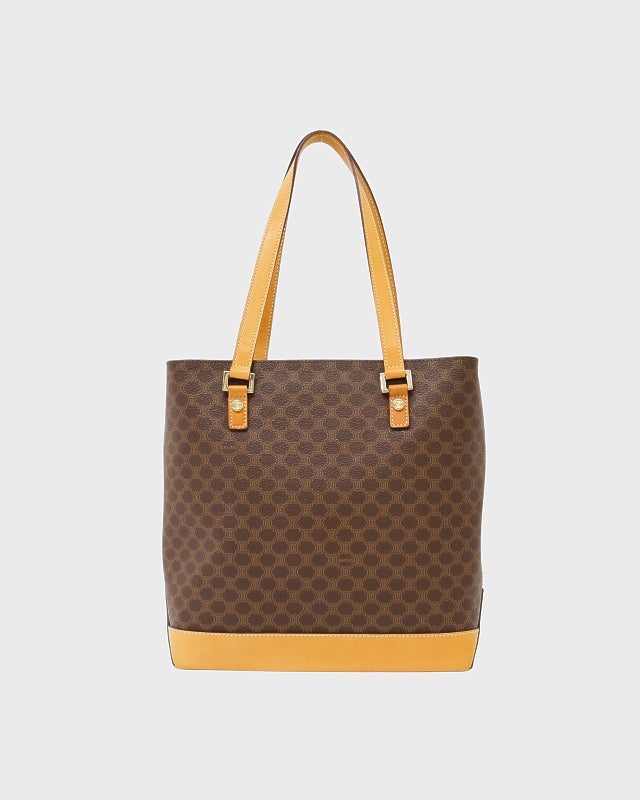 CELINE マカダム柄ハンドバッグ | Hedy