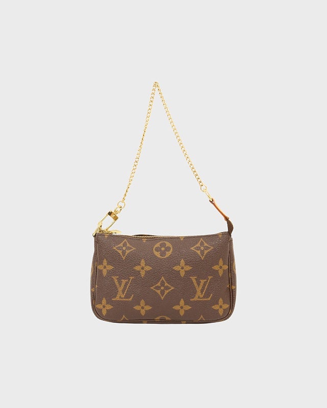 ルイヴィトン　ミニ・ポシェット・アクセソワールモノグラム LOUIS VUITTON モノグラム ミニポシェット・アクセソワール | Hedy