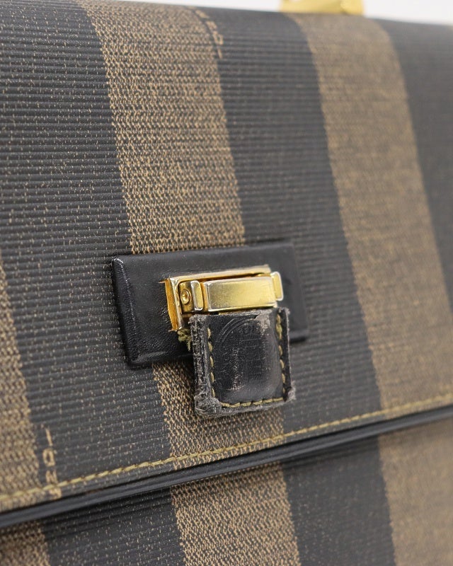 倉庫保管品✨フェンディ ペカン 2way ボストンバッグ ダレスバッグ グリーン FENDI ペカン柄2Wayバッグ | Hedy