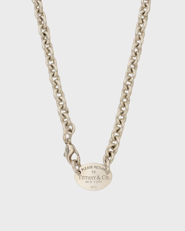 TIFFANY&CO. リターントゥオーバルタグネックレス | Hedy