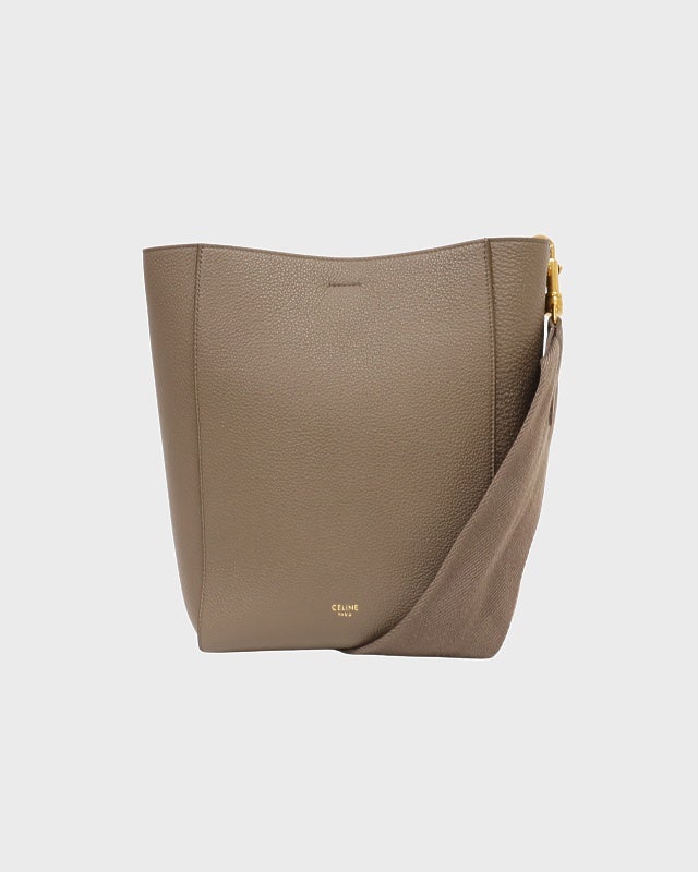 186005 CELINE セリーヌ CELINE サングルバケット ミディアム グレージュ レディース [0000000000472] CELINE(セリーヌ)の人気バッグ「Sangle(サングル)」を徹底レビュー