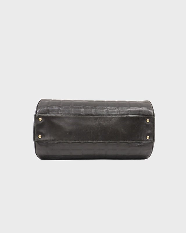 CHANEL チョコバーラムスキンハンドバッグ | Hedy