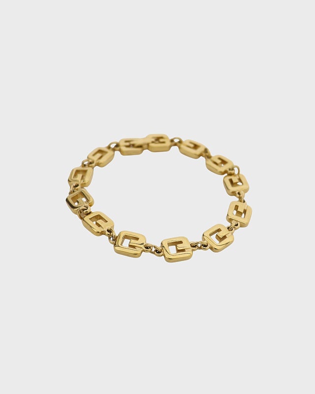 GIVENCHY Gクラスプ オーバルブレスレット 19cm ゴールド 237 GIVENCHY Gロゴブレスレット | Hedy