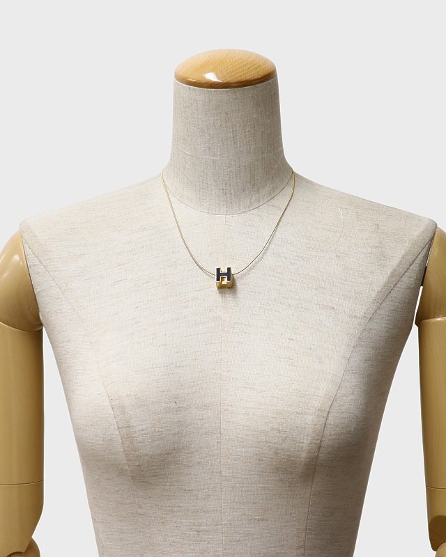 HERMES Hキューブネックレス | Hedy