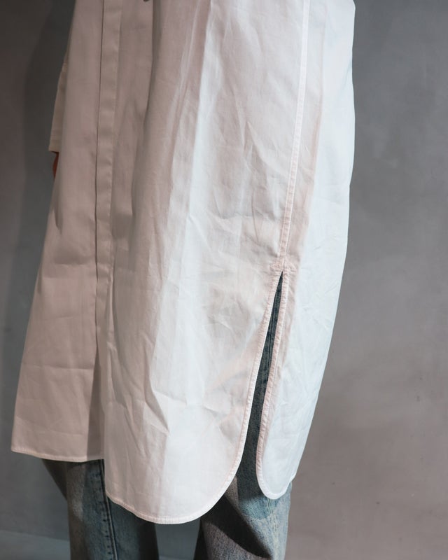 y's 異素材ポケット　ロングシャツ Y's2000 異素材コンビロングシャツ | Hedy