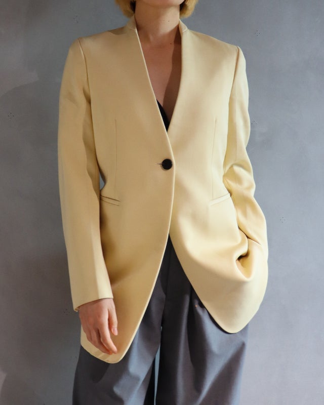 JIL SANDER 2023 ノーカラージャケット | Hedy