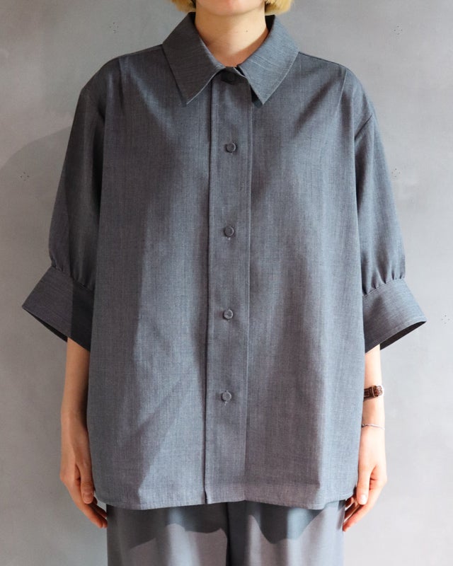 JIL SANDER 2025 ウールブレンドシャツ | Hedy
