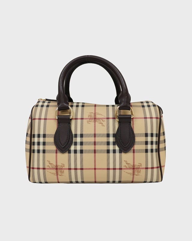 BURBERRY チェック柄トートバッグ | Hedy