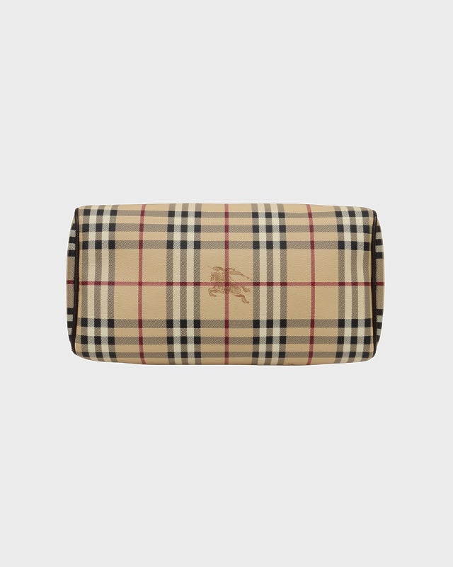 BURBERRY チェック柄ボストンバッグ | Hedy