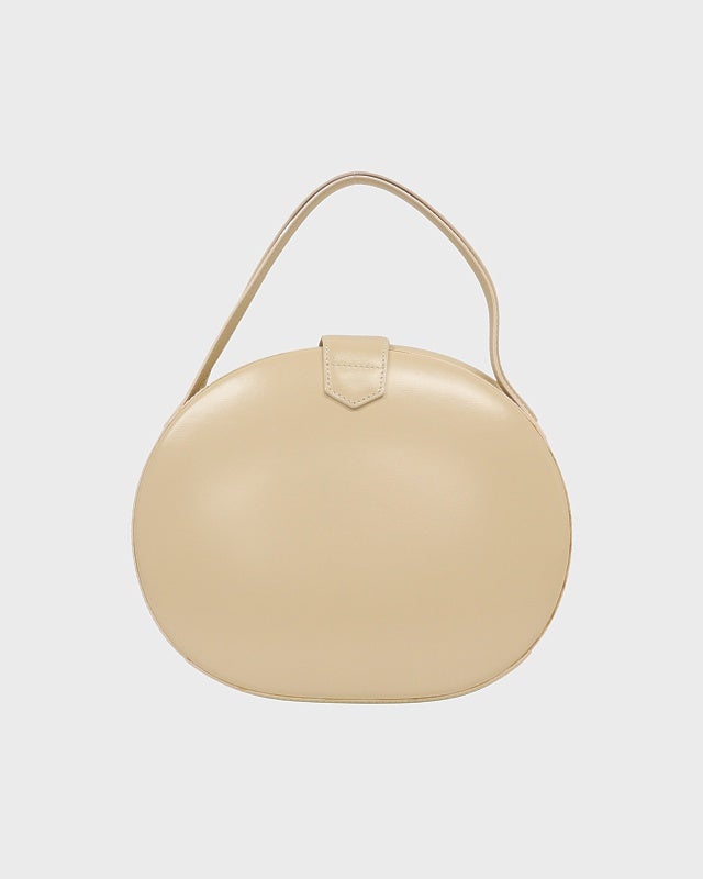 LOEWE アナグラムレザーラウンドハンドバッグ | Hedy LOEWE アナグラムレザーラウンドハンドバッグ | Hedy