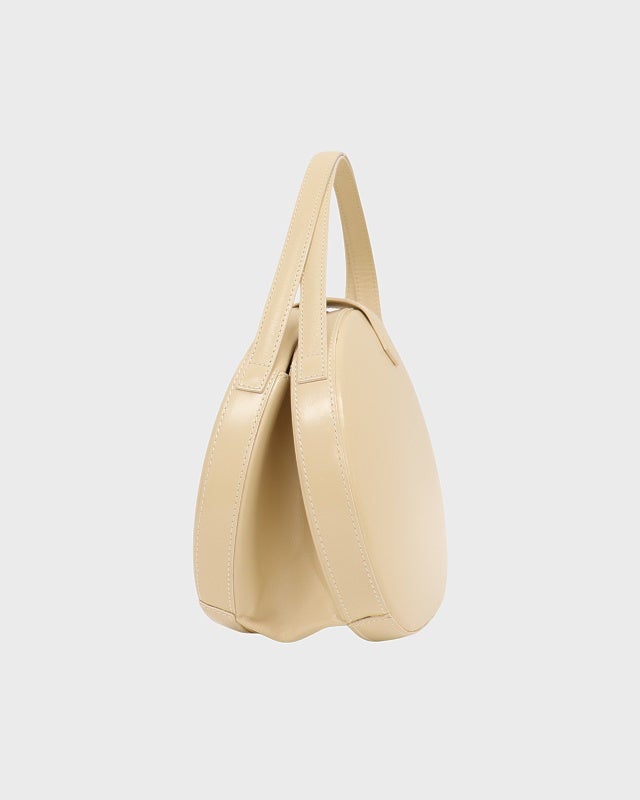 LOEWE アナグラムレザーラウンドハンドバッグ | Hedy