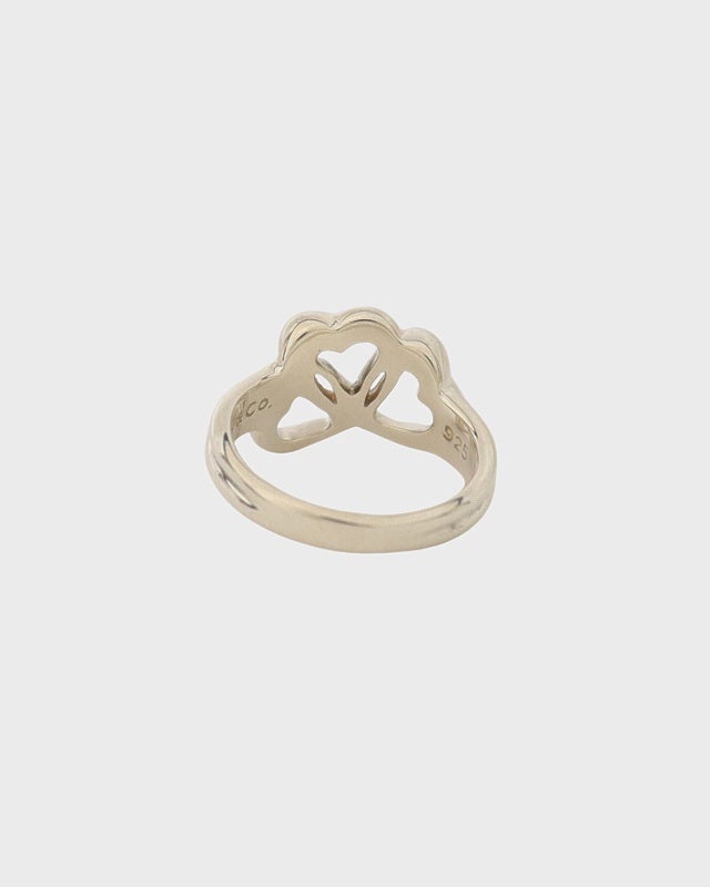 TIFFANY&CO. トリプルオープンハートリング | Hedy