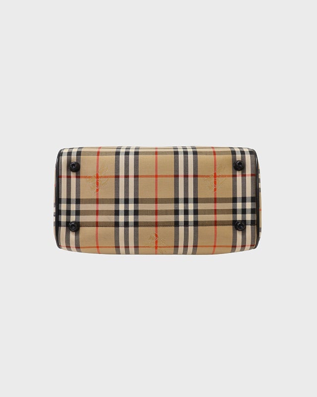 BURBERRY チェック柄ボストンバッグ | Hedy