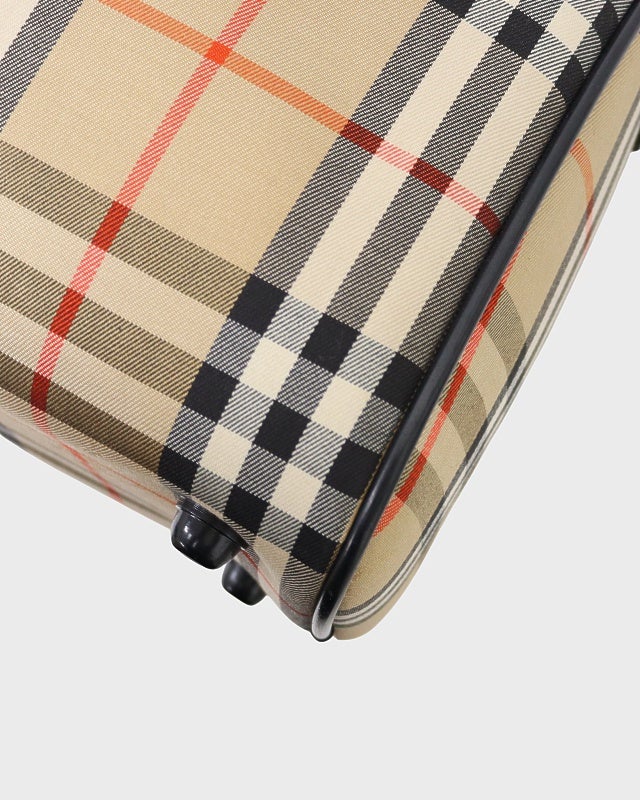 Burberry アンティーク　チェック柄 ボストンバッグ BURBERRY チェック柄ボストンバッグ | Hedy